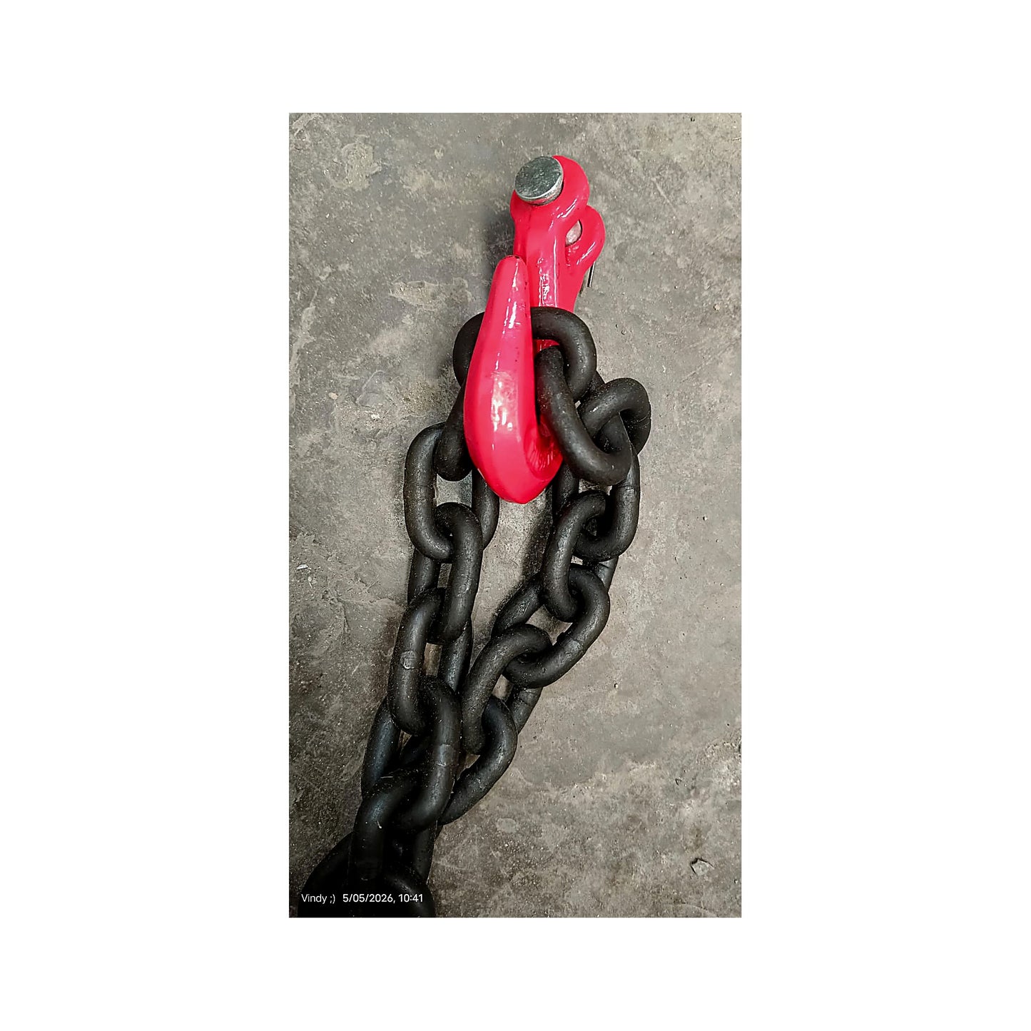 gancho para amarar cadenas 