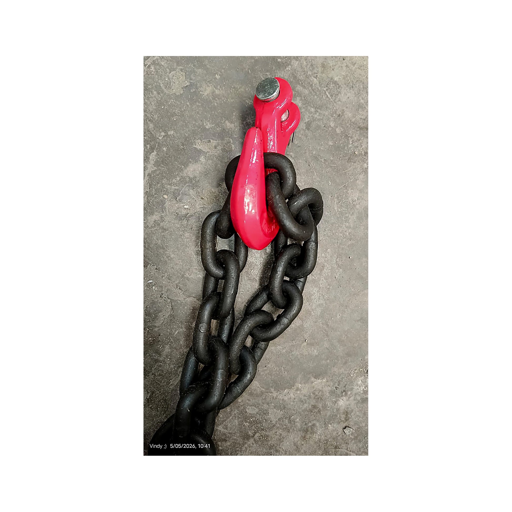 gancho para amarar cadenas 